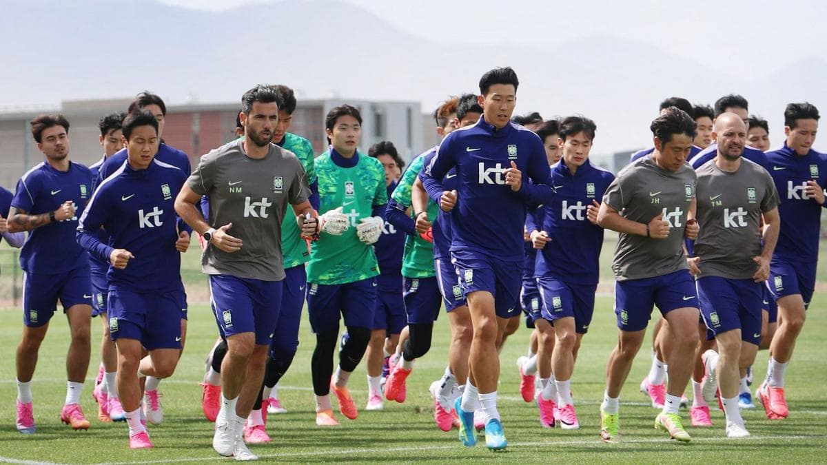 Son Heung-min et la Corée du Sud face au mur de l'Afrique du Sud