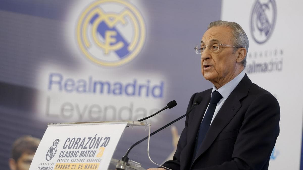 Florentino Pérez s'est lâché dans le vestiaire du Real Madrid