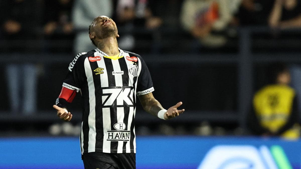 Neymar absent à Santos, la patience du club s'effrite