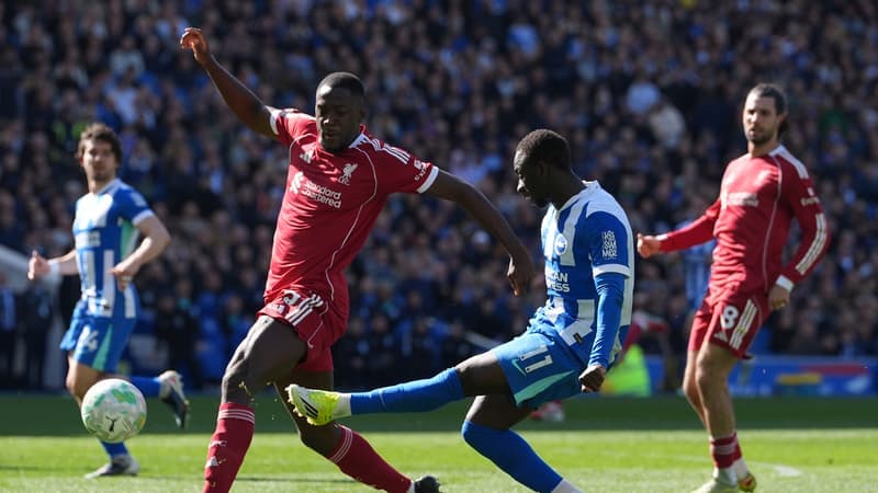 Liverpool s'incline à Brighton et perd Ekitike avant le PSG